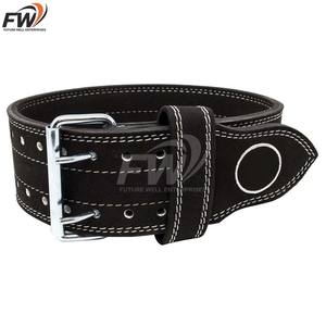 เข็มขัดพยุงหลังยกน้ำหนักแบบสั่งทำพิเศษ หนัง/หนังแกะ กันลื่น คุณภาพพรีเมียม สำหรับยกน้ำหนัก สีพื้น - Product Image 5