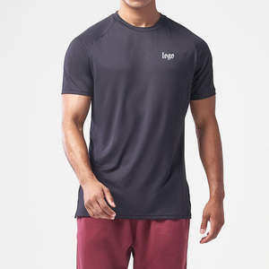 Camisetas de Gimnasio para Hombre Hechas a Medida, Nueva Llegada, Alta Calidad, Ecológicas, Transpirables, de Secado Rápido, Antiarrugas, Tela de Spandex/Poliéster - Product Image 1