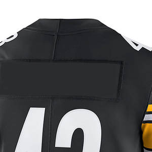 Maillots de football américain sur mesure 2026 – Tenues de sport respirantes en polyester à manches courtes avec option grandes tailles pour l'entraînement - Product Image 4