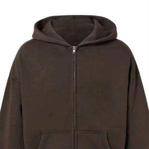 Sweat à capuche zippé 100 % coton pour homme – Le plus vendu, respirant et à séchage rapide - Product Image 3