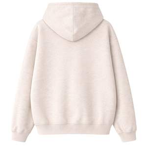 Conjunto Casual de Sudadera con Capucha y Pantalones Deportivos para Hombre, en Algodón Suave, Color Beige, Ropa Deportiva de Moda - Product Image 2