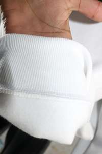 Howard <b>Mock</b> <b>Neck</b> Ash Grey 100% Cotton Winter Custom Made Sweatshirt Finer Threads - Product Image 6