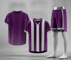 Ensemble d'uniformes de football personnalisés entièrement sublimés |   Tailles pour hommes, femmes et jeunes |   Vêtements de sport légers et à séchage rapide - Product Image 3