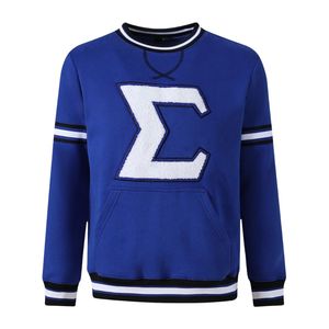 Sudadera de Fraternidad Griega Phi Beta Sigma Blue Sigma para Hombre, Cuello Redondo, Tejido Premium, Ajuste Cómodo, Ropa Casual - Product Image 2