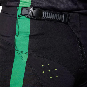 Combinaison de motocross pour homme, noire et verte, 100% polyester, manches longues, impression par sublimation, respirante, vêtements de course, combinaison de motocross - Product Image 5