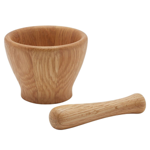 Handcrafted Wood Mortar and Pestle Set Natural Edge Spice <b>Grinder</b> & Garlic Smasher for Kitchen <b>Herb</b> Crusher & Molcajete Bowl - Product Image 6