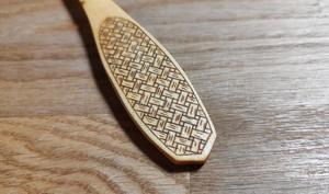 Cuillère à thé en bois écologique, finition naturelle, cuillère à café, à thé, à sucre, réutilisable, ustensile de cuisine - Product Image 3