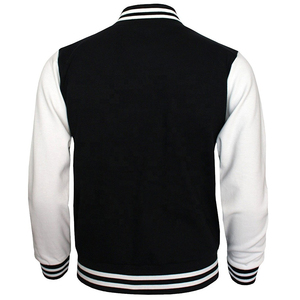 แจ็คเก็ตเบสบอลแฟชั่นแบบใหม่สำหรับฤดูหนาว ไซส์พลัส สไตล์ Letterman สำหรับวิทยาลัย/มหาวิทยาลัย  แบบ Unisex กันน้ำ  ตกแต่งด้วยขนฟ็อกซ์  ผ้าวูลแบบ Varsity - Product Image 2