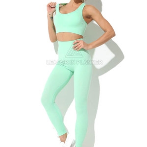Venta Directa de Fábrica, Conjunto de Yoga para Mujer, Ropa Deportiva, Conjunto de Yoga de Cintura Alta para Mujer - Product Image 4