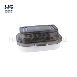 Kit d'implants dentaires professionnels, ensemble complet d'outils pour la chirurgie implantaire, instruments médicaux de haute précision, acier inoxydable. - Product Image 1