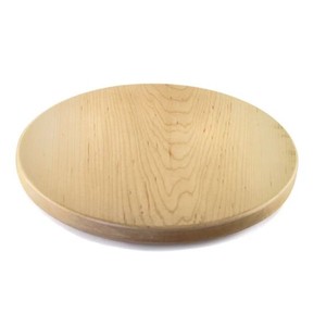 Sous-plats résistants à la chaleur, antidérapants, pour casseroles chaudes, forme ronde, couleur marron naturelle, dessous de plat en bois - Product Image 4