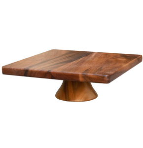 Wedding <b>Cake</b> <b>Server</b> Stand Holder Snack Plates Wooden Dessert Plate Wholesale Manufcature With Excellent Quality - Product Image 5