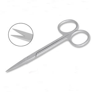 Tijeras Microquirúrgicas de Acero Personalizadas de 120 mm (4.34 Pulgadas), Rectas y Afiladas, Instrumento Quirúrgico para Uso Hospitalario, Certificación CE SurgiRight - Product Image 6