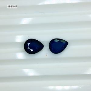 Saphirs bleus de Madagascar de qualité 3A, diffusion ovale, forme poire, 179,13 ct, ensemble de pierres précieuses facettées, couleur bleue, pour la création de bijoux - Product Image 4