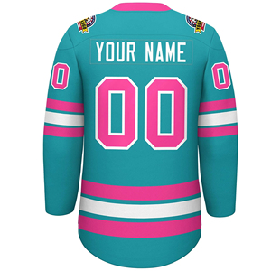 Wholesale Custom Unisex <b>Ice</b> Hockey Jersey Team Uniform Sublimation Customization Spandex/Polyester Material Breathable Summer - Product Image 3