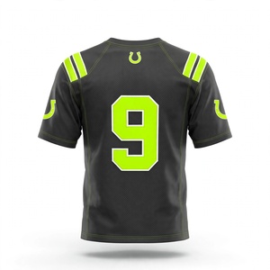Camiseta Deportiva Personalizada de Fútbol Americano, Uniforme de Equipo Deportivo, Transpirable, de Malla, para Juego Atlético, con Estampado por Sublimación, Ropa Moderna - Product Image 2
