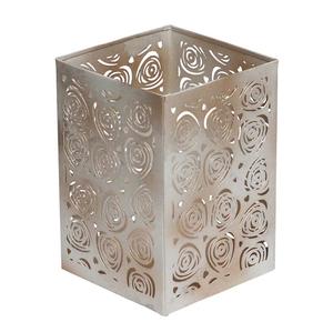 Portavelas redondos de metal dorado antiguo para velas votivas, decorativos para el hogar, Navidad y bodas. - Product Image 4