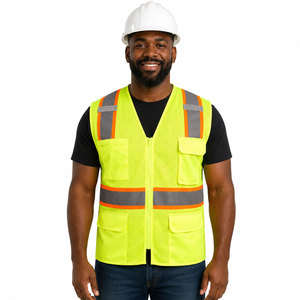Gilet de sécurité à prix abordable, nouvelle arrivée, matériau durable, gilet de sécurité de haute qualité, gilet de sécurité réfléchissant pour les travailleurs - Product Image 1