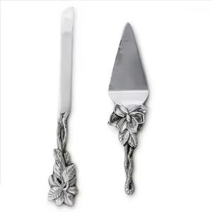 Premium Dining Stainless Steel <b>Cake</b> <b>Server</b> Set with Designer Handle for <b>Cake</b> Cutting and Serving - Product Image 5