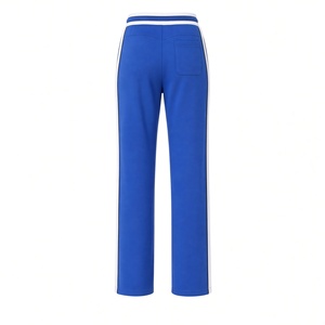 กางเกงวอร์มผู้หญิง Zeta Phi Beta สีน้ำเงินรอยัล กางเกงวอร์มเอวยางยืดสีขาว มีเชือกผูก ทรงขาตรง ขายส่ง - Product Image 4