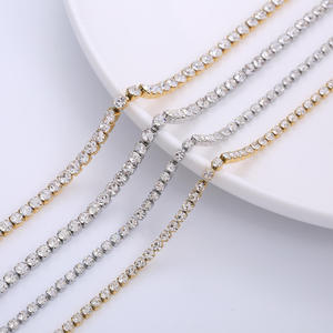 Bracelet tennis en diamant de laboratoire RAMDUT IMPEX, plaqué or 14 carats, serti en canal, taille brillant, style hip-hop, certifié IGI, modèle unisexe - Product Image 3