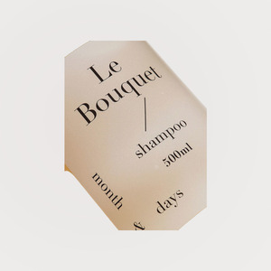 แชมพูร้านเสริมสวย Months and Days Perfume Care Shampoo Le Blanc 500 มล. 4 ชิ้น ผลิตในเกาหลี แชมพูน้ำหอม - Product Image 3