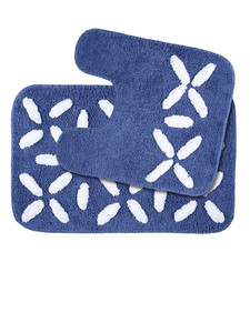 Tapis de toilette en forme de U, personnalisé, ultra doux, floral, absorbant, antidérapant, lavable en machine, très populaire et unique - Product Image 4