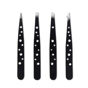 Morje Surgical High Quality Precision Stainless Steel <b>Eyelash</b> Tweezers with Smooth Tip for Detailed <b>Application</b> - Product Image 1