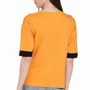 Camiseta de Mujer con Cuello Redondo, Diseño 2026, Talla Grande, Precio Razonable, Color Personalizado, Precio Económico - Product Image 2