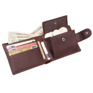 Top Quality Men's Blue PU Leather Fold <b>Wallet</b> With Multi-<b>Card</b> Slots And ID Window Minimalist Design Short <b>Card</b> <b>Holder</b> - Product Image 6