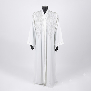 Nouvelle arrivée Abaya 2026, design unique à manches papillon, tissu en mousseline de haute qualité, logo personnalisé, fabrication OEM - Product Image 2