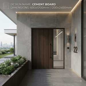 Cement Board Flexible Tiles <b>Wall</b> Panel Slate Curve Tile MCM Matte Ceramic <b>Wall</b> Tiles Solid Texture Interior and Exterior use - Product Image 4