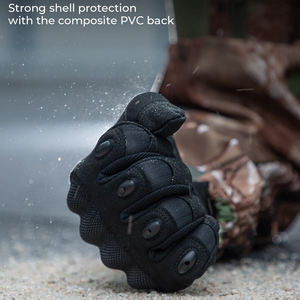 Gants de moto en cuir véritable respirant pour hommes et femmes, avec une forte adhérence de la paume, logo et design personnalisés, protection pour moto - Product Image 4