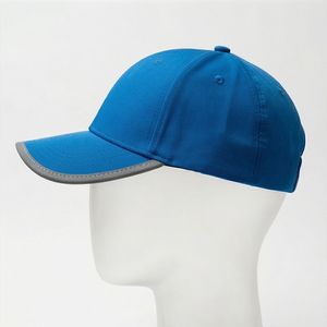 Gorra de Béisbol Azul con Borde Gris, Popular, Absorbente de Sudor, con Diseño Chic, Ajustable, Premium para Hombre, de Verano, Alta Calidad - Product Image 3