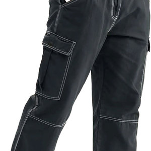 Solid Trader Tough Twill <b>Work</b> Wear Double Layered Knee Protection High Strength Stitching Reliable Men Cargo Pent & <b>Trouser</b> - Product Image 6