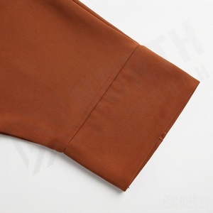 2025 OEM Kimono Abaya pour femmes musulmanes, en tissu polyester épais, doux et très extensible, col en V, manches longues, pour fêtes, Ramadan, mariages - Product Image 5