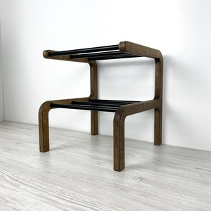 Luxury Style Shoe Rack Multi Tier <b>Open</b> <b>Storage</b> Organizer Space Saving Design Strong Stable Frame Minimal Modern Entryway <b>Unit</b> - Product Image 6