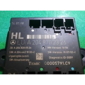 ECU และโมดูลคอมพิวเตอร์มือสองสำหรับรถยนต์ C-class รุ่น A2048702326 - Product Image 5