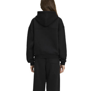 Sudadera con capucha y cremallera personalizada con logo, de felpa francesa gruesa, oversize, 400 500 600 g/m², estilo cropped y boxy, para hombre y mujer - Product Image 3