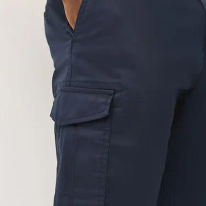 กางเกงขาสั้นออกกำลังกายผู้ชายผ้าฝ้ายออร์แกนิค 100% ระบายอากาศ แห้งเร็ว เอวยางยืด ใส่สบาย เป็นมิตรกับสิ่งแวดล้อม - Product Image 4