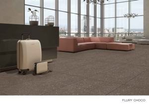 กระเบื้องพอร์ซเลนแกะสลักลายขนาดใหญ่พิเศษ 600x1200 ผิวสัมผัสแบบมีเท็กซ์เจอร์ สำหรับตกแต่งผนังและพื้นภายในและภายนอกอาคาร ดีไซน์ทันสมัย - Product Image 4