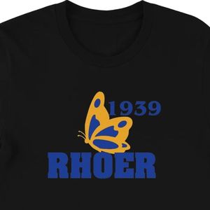 T-shirt Papillon Sigma Gamma Rho pour Femme – T-shirt Graphique à Manches Courtes en Coton Décontracté – Haut Tendance Streetwear Personnalisé - Product Image 2