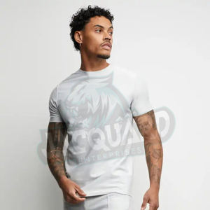 Ensemble T-shirt et short de plage pour homme, haute qualité, imprimé 3D en relief, vintage, uni, 100% polyester, toile, boutonné - Product Image 2