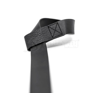 Sangles de musculation en cuir premium antidérapantes pour la musculation, le powerlifting et les exercices d'entraînement - Product Image 4