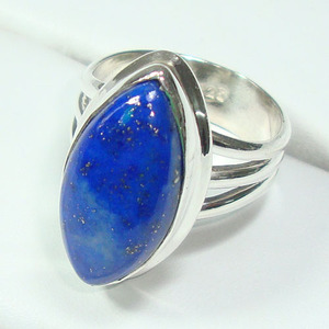 Gypsy Bohemian Energy Healing Reiki 925 Sterling Silver Blue fire labradorite Ring Trendy Handmade Natural Gemstone - Product Image 5