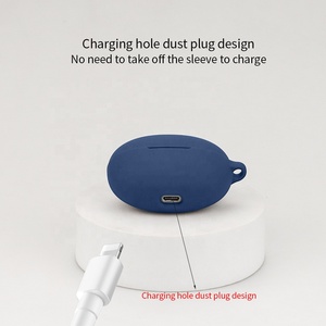 Estuche protector de silicona para auriculares inalámbricos <span class=keywords><strong>Haylou</strong></span> X12023 con gancho para producto accesorio de resistencia a los golpes - Product Image 6