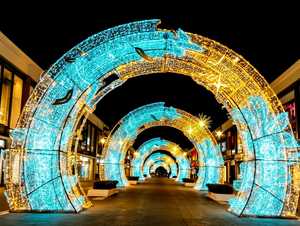 إضاءة <span class=keywords><strong>LED</strong></span> ثلاثية الأبعاد شعبية لتزيين الشوارع وديكور العطلات - Product Image 2