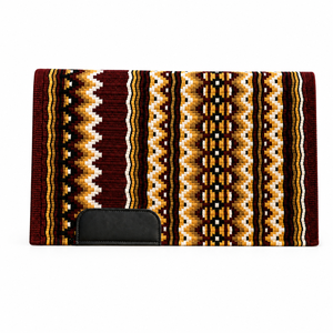 Vente en gros de tapis de selle western, couverture de selle tissée Navajo, tapis d'équitation en feutre de laine personnalisé, fournisseur d'articles d'équitation pour ranch et export - Product Image 1