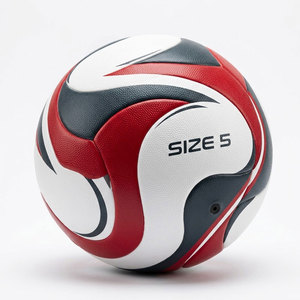 Nouveau ballon de football taille 5, léger, confortable, construction durable, ballon d'entraînement et de match, design personnalisable pour - Product Image 1