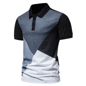 Polo décontracté à manches courtes pour homme, col revers, idéal pour le golf, T-shirt polo décontracté et abordable pour homme, polos décontractés pour homme à séchage rapide - Product Image 3